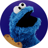 Cookie Monster headshot