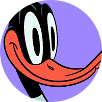 Daffy Duck headshot