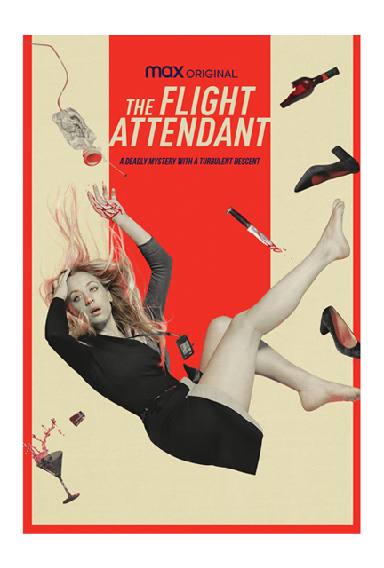 The Flight Attendant poster
