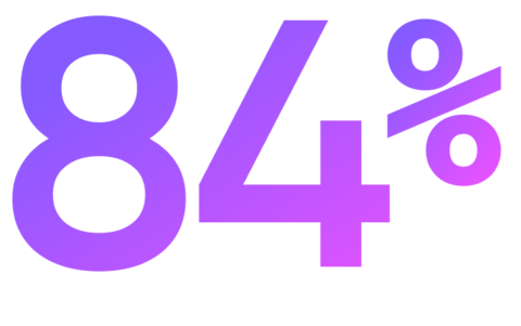 84% image