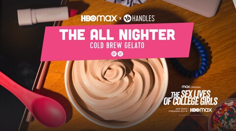 HBO Max x 16 Handles The All Nighter Cold Brew Gelato